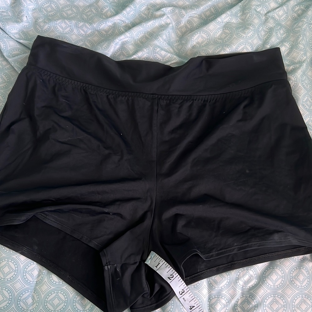 Lands end 14 cover up bottoms size 14 black